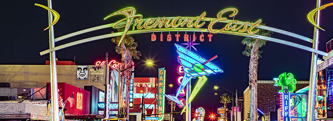 Fremont East District of Las Vegas, Nevada