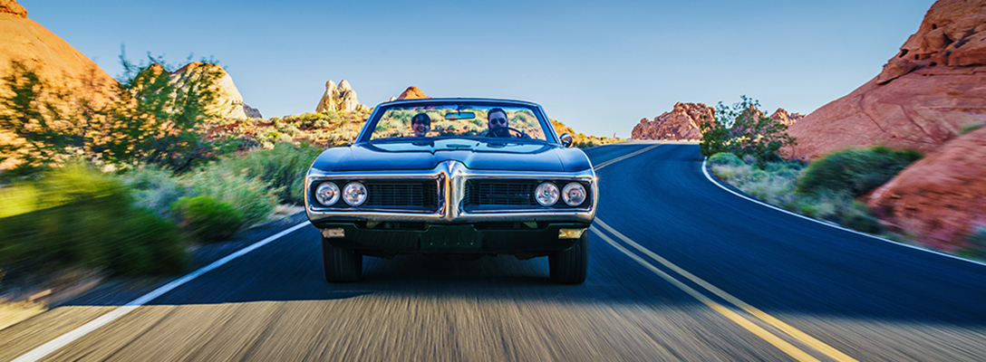 Couple Taking Zion to Las Vegas Road Trip