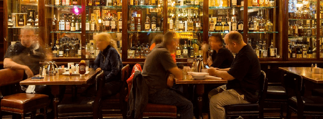 Interior of Rí Rá Irish Pub Las Vegas