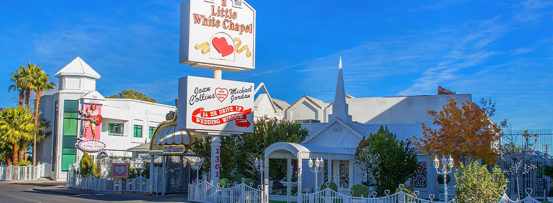 Little White Wedding Chapel in Las Vegas