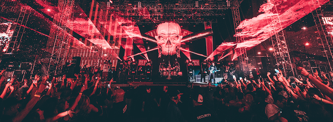 Stage Setup at Las Rageous Music Festival in Las Vegas